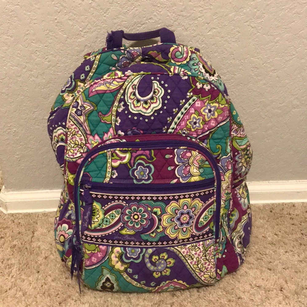 Vera Bradley Backpack- “Heather” (retired pattern)